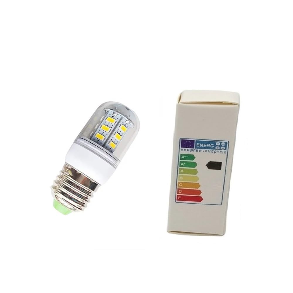 1fortunate Lights 2 0pcs AC85-265V E27 9W LED Bulbo E27 LED Chandelier Vela Bombilla 360 Grados Cálido Blanco/Frío Blanco LED Luz(Warm White 3000K)