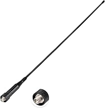 Eightwood Dual Band VHF UHF Ham Radio Antenna 136-174MHz/400-470MHz Two Way Radio Antenna used for ham radio communication,broadcast radio,marine VHF radios