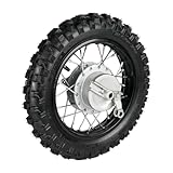 10in Rear Wheel 2.50-10 Rim Tire Assembly for Dirt Bike Pit Bike Monkey Bike 50cc-100cc
