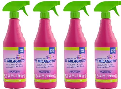 Desengrasante El Milagrito Pistola 750 ML (4 Unidades)