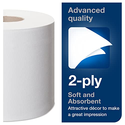 Papel de baño Tork Advanced de doble capa para solucionar el recambio constante 2