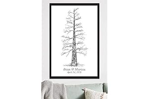 Personalized Wedding Guest Book Tree - Capture Precious Memories