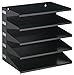 Produktbild Durable Sortierreck (mit 5 Ablagefächern), für Tisch oder Wand, schwarz, 336001