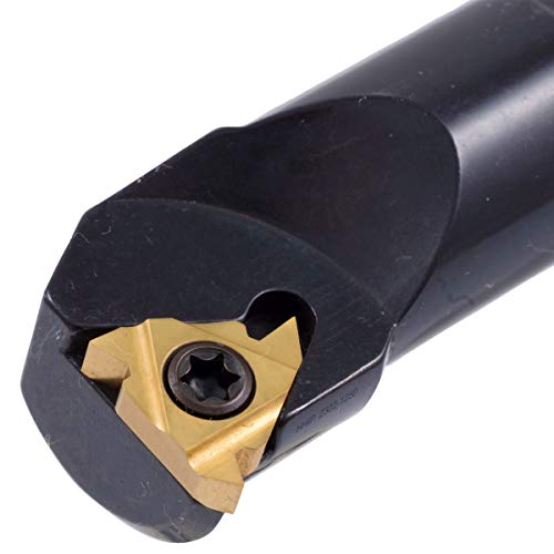 HHIP 2302-1250 Internal Indexable Threading Tool Holder and Insert Kit, 3/8"