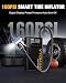 VTOMAN X7 4250A Starthilfe mit 160PSI Luftkompressor, 12V Lithium-Starthilfebox, Auto-Shutoff Reifenfüller & QC 3.0 Ladegerät, tragbarer Akku-Booster für bis zu 10L Gas/Diesel-Pickup, LKW, SUV