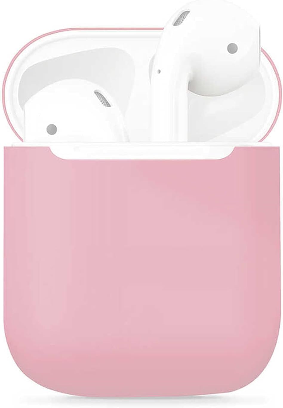 Zore Apple ile uyumlu Airpods Kılıf Airbag 13 Silikon Pembe