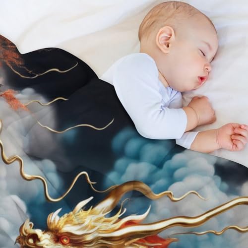 Couverture dragon 3D moelleuse et chaude en polaire de qualité supérieure