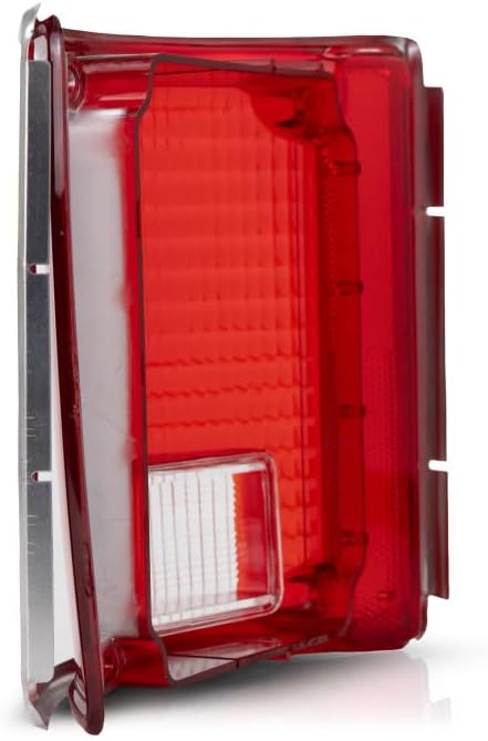 CarLights360 For 1973-1991 Chevy Blazer Tail Light Passenger Side GM2801122 | 5968330 w/Bright Trim