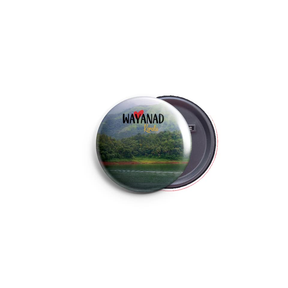 AVI 58mm Regular Size Metal Fridge Magnet Multicolor Wayanad Kerala Travel Souvenir MR8002485