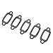 FLMLF Gasket for Exhaust Pipe Fit 23CC 26CC 29CC 30.5CC 32CC 35CC 36CC 1/5 RC Car Engine for 1/5 RC HPI Baja 5B 5T 5SC Redcat HSP FG Buggy (5Pcs)