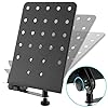 TIGER MSA30-BK Microphone/Music Stand Attachment for Lyrics, Sheet Music, Scores - Clamp Arm with Desk - Black #2