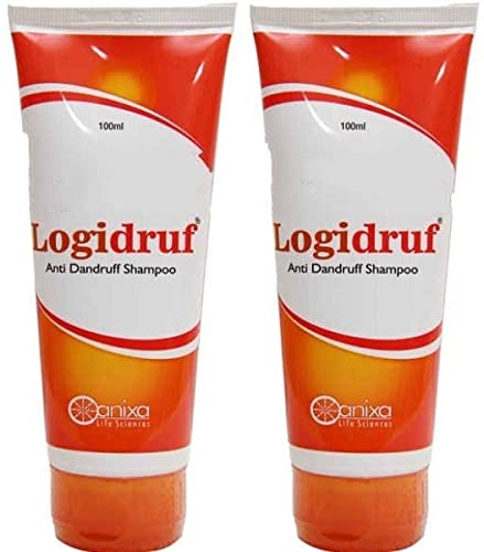 Organext Pharmaceuticals Logidruf Anti Dandruff Shampoo 100ml- Pack Of 2