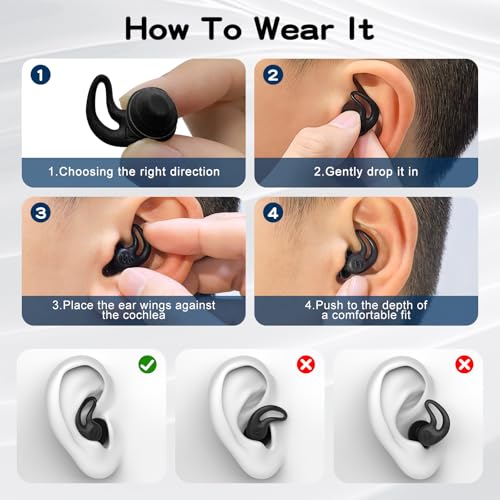 Tapones oidos natación niños - 4 pares de tapones para los oídos de silicona reutilizables impermeables para nadar, surfear, esnórquel y otros deportes acuáticos - imagen 5