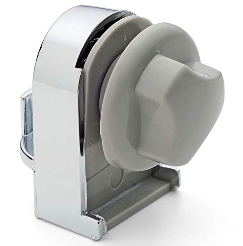 2 x Shower Door Hooks/Roller/Runners Spare Parts B5, Chrome, 15mm x 23mm - Image 3