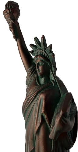 Estatua de la Libertad de Metal Fundido a Mano de 9.5 Pulgadas miniatura 4