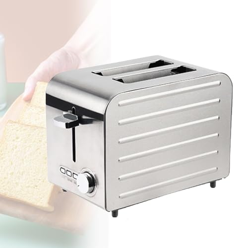 Commercial 2/46 Slices Toaster, Auto Pop-Up (Independent & Extra Wide Slots with high Lift, 7 Browning Levels, Frozen/Cancel/Reheat Function,2-Slices