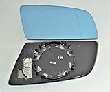 1x Spiegelglas, rechts, asphärisch, heizbar, Pro!Carpentis kompatibel mit BMW 5er E60 E61 ab Baujahr 07.2003. NICHT passend für M5! NICHT automatisch abblendbar! / NICHT elektrochrom! Das Glas hat wie abgebildet 2x Heizkontakte und ist anstelle von einem elektrochromen Spiegelglas einsetzbar, jedoch mit kleinen Umbaumaßnahmen am Fahrzeugstecker! Rechts = Beifahrerseite außer in UK und Irland.