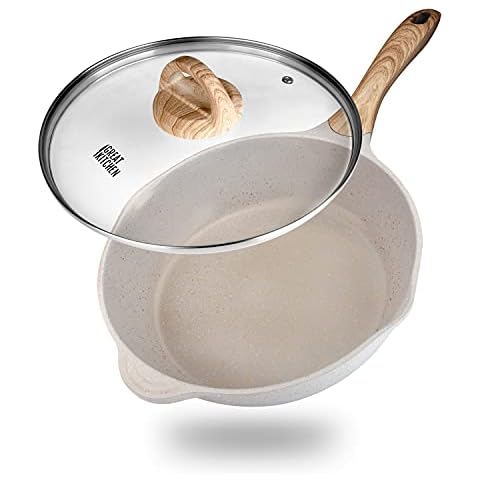 GreatKitchen Bratpfanne 28 cm mit Deckel Cover