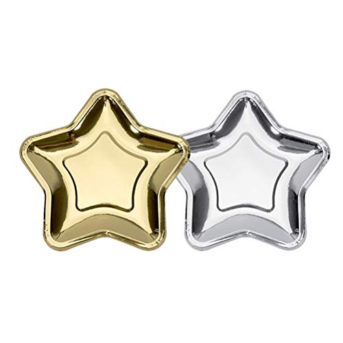 NUOBESTY Piatto per la Cena di Natale 10 pezzi