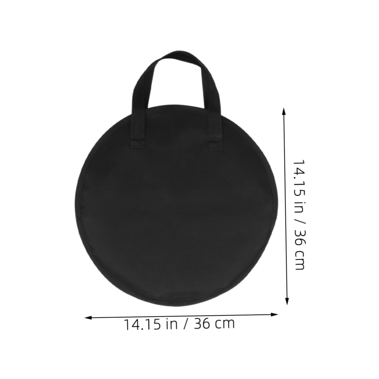 BESPORTBLE Drum Pad Carrying Bag Case Oxford Cloth Waterproof Portable For Musicians Drum Pad Storage Bag For Drum Practice Pads Instrument Bag
