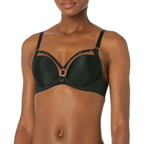 Soutien-Gorge moulé décolleté lanières bonnet H Freya Temptress noir lise