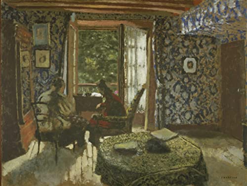 Pintura mural en lienzo de 60x90cm ideal para la decoración del hogar clásico