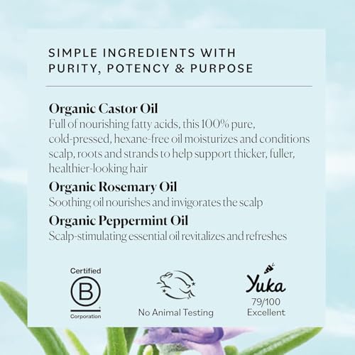 Sky Organics Castor & Rosemary Scalp Oil, 5.95 oz — view 7