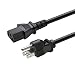Vookoon Universal Power Cord for Instant Pot and Pressure Cooker, 3Ft 18AWG 300V NEMA 5-15P to IEC-320-C13 Connector Cable