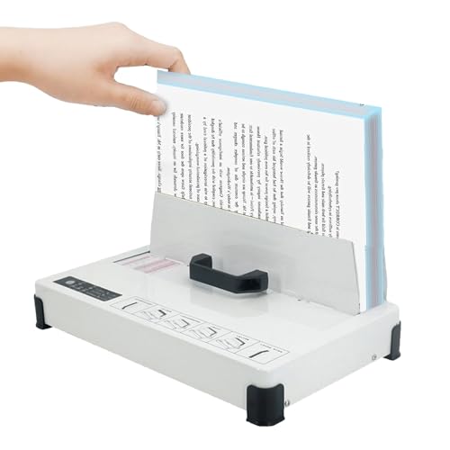Carpeta eléctrica Hot Melt para documentos y facturas, ideal para imprentas, empresas de encuadernación e instituciones de diseño