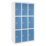 Color Cuerpo Gris Ral 7035 y Puerta Azul ral 5020
