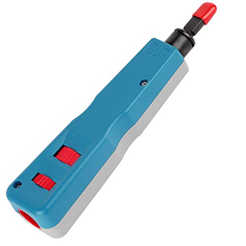 Professional Impact 110 Ethernet Punch Down Tool With Enlarged Blade Storage For 110/66 Blades, Impact Terminal Insertion Tools For Cat5/6, Cat5E/6E Network Cables #TOP1