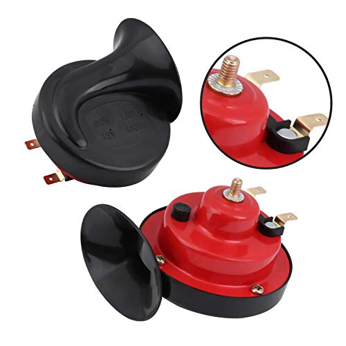 Tinkel Horns for Trucks 300DB Corne d'escargot électrique à air fort, Kit de klaxons étanches 12V Super fort pour camions, voitures, motos, vélos et bateaux 2 PCS - Image 4