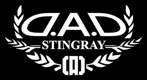 �M�����\�� DAD �y�I�[�g���f���X�e�b�J�[�z �X�e�B���O���[ (�z���C�g) ST110-02 D.A.D AUTO MODEL STICKER