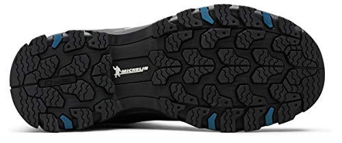 Columbia Men's Bugaboot Plus IV Omni-Heat, Black/Phoenix Blue, 10