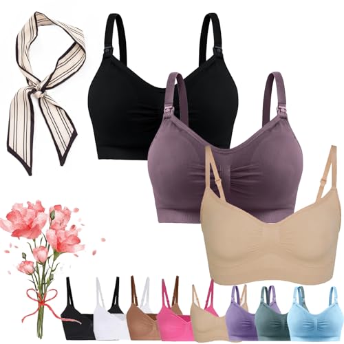 Soutien-gorge sans armatures et doublure pour femme lot de 3 XL-XXL