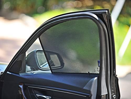 QuikSnap sunshades - Custom Side Window sunshades (Set of 4) (Compatible with Nissan Kicks 2018-2020)