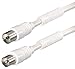 Produktbild Good Connections Antennenkabel mit Mantelstromfilter, Doppelschirmung, 3m, weiß