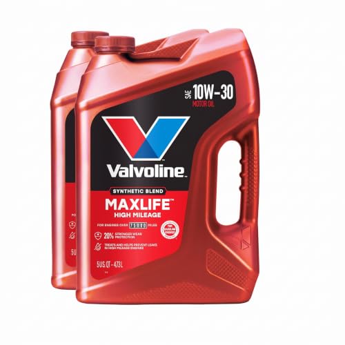 Valvoline High Mileage with MaxLife Technology 10W-30 Synthe...