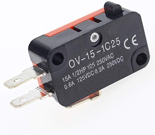 10pcs/lot Large micro switch V-15-1C25, silver point V-15-IC25 microwave oven, contact switch, copper point tact switch
