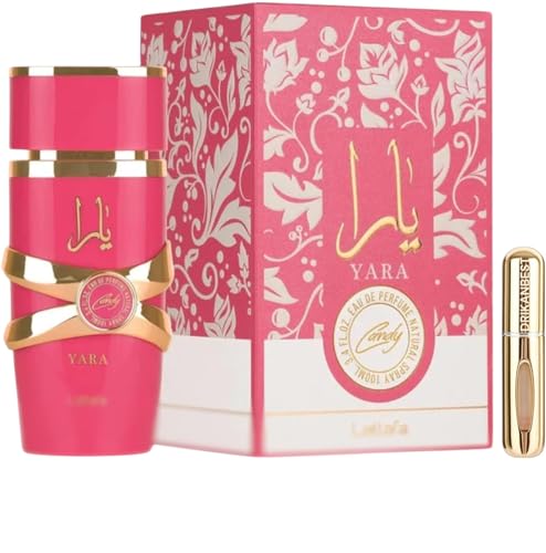 Perfume Yara Candy, Perfume Árabe Original Perfume Afrutado,Dulce,Avainillado 100 Ml Regalo Atomizador 5ml Drikanbest Perfume Yara Candy, Perfume Árabe Original Perfume Afrutado,Dulce,Avainillado 100 Ml Regalo Atomizador 5ml Drikanbest