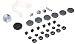 Dritz Anorak Snaps & Tools Kit-Brushed Blk Oxy-20mm-6Ct