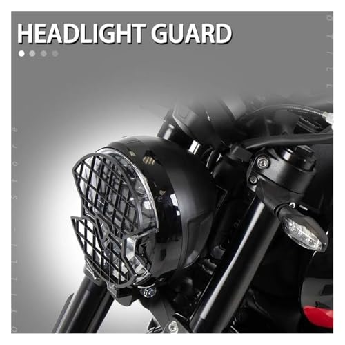 Couverture de phare moto Trident 660 grille protection - 3