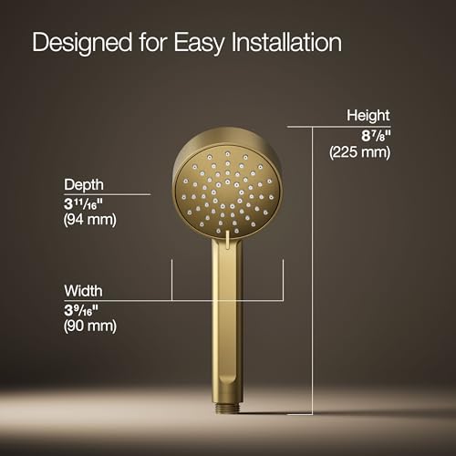 Regadera de mano Kohler Elate K-33640-G 1.75 gpm pulido miniatura 3