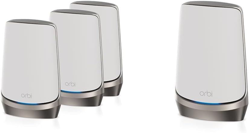 NETGEAR Orbi WiFi6 AX6000 メッシュWiFi 3台セット 無線LANルーター