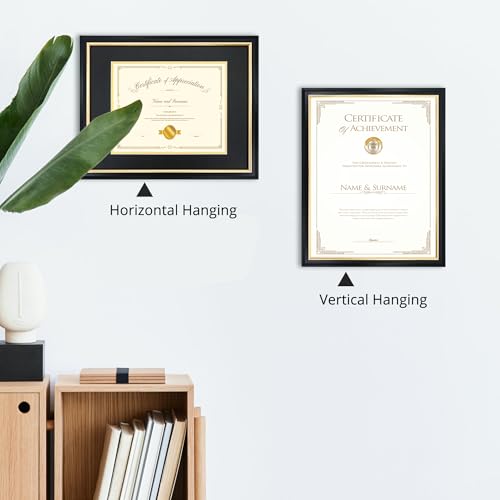 Cadre de document pour protéger un diplôme universitaire sans gondoler avec verre véritable - 3