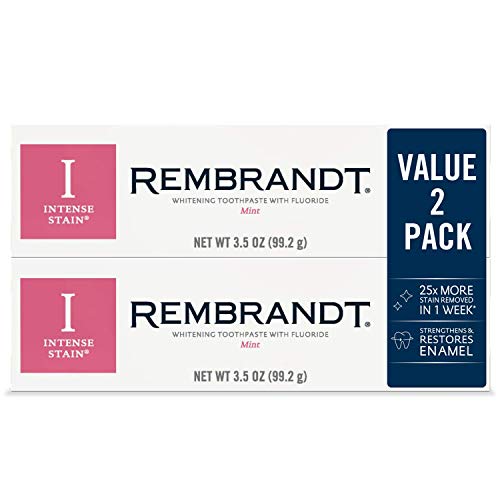 Rembrandt Intense Stain Toothpaste, Mint, 3 Ounce, 2-pack – Ansicht 1