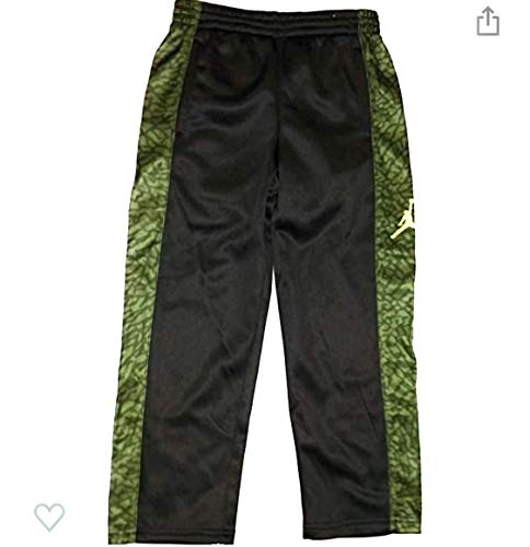 Nike Air Jordan Sweatpants Fleece Polyester Grey Size 7, Gray