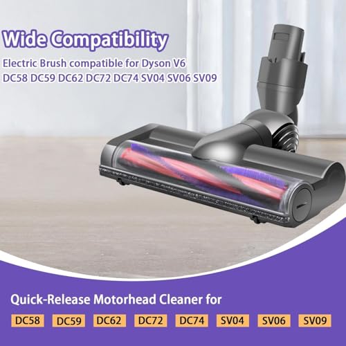 Brosse pour Dyson V6 et DC62 de remplacement motorisée pour sol - 3