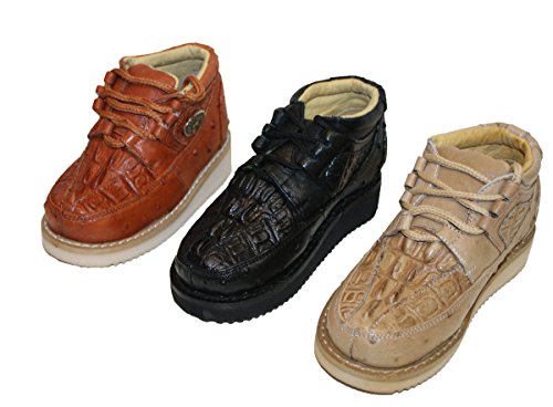 New Mens Embossed Crocodile/Ostrich Tenni Shoe Soft Sole4