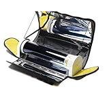 Barbecue solaire pliable et portable   Four extérieur sans fumée pour le camping, les pique niques et les fêtes d;avant match. Idéal pour 3 à 5 personnes. Polyvalent pour les repas en plein air.